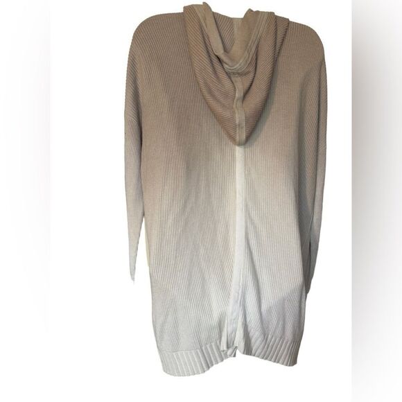 Splendid Collection Cashmere & Viscose Blend Ombré Hooded Cardigan - Picture 5 of 7